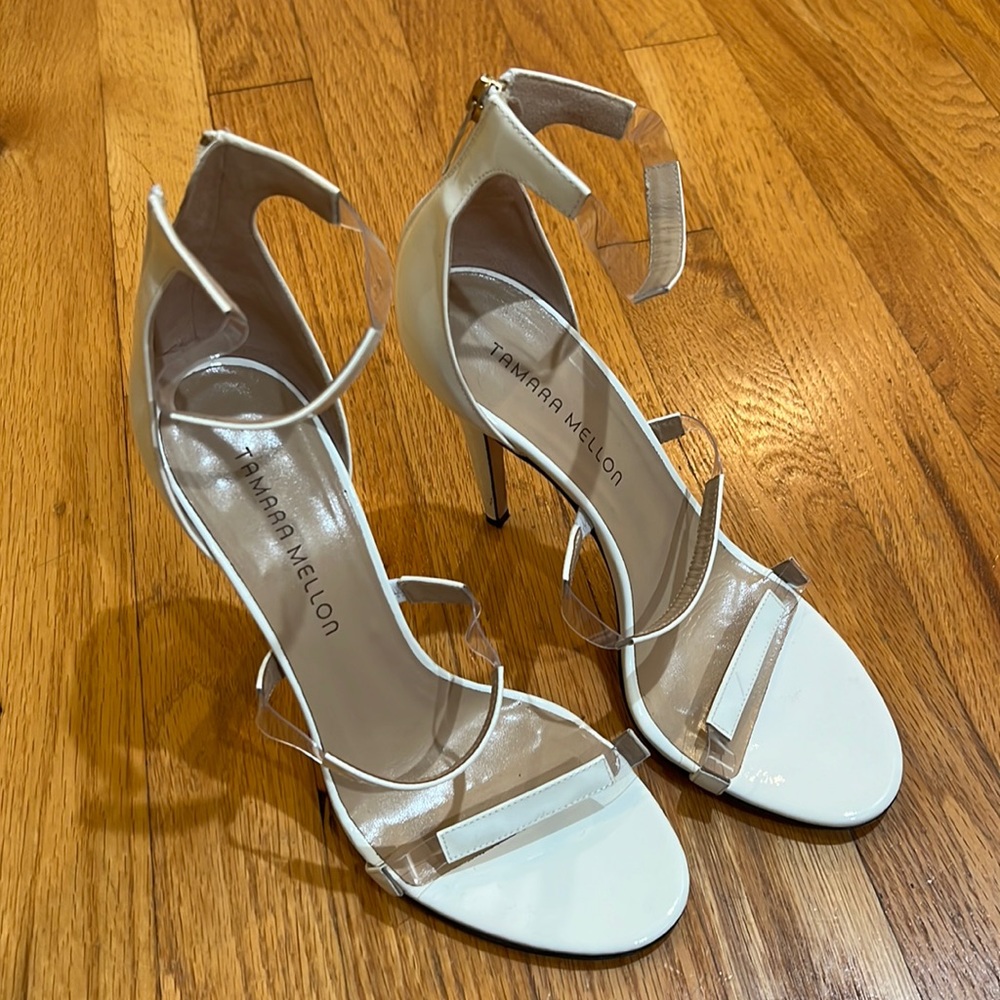 Tamara Mellon heel sandals. Size 39